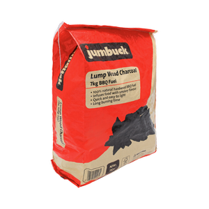 Jumbuck 7kg Lumpwood Charcoal BBQ Fuel