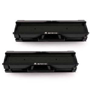2x Mlt- D111s Toner For Samsung Sl-m2020w / Sl-m2070fw Printer 2000 Pages