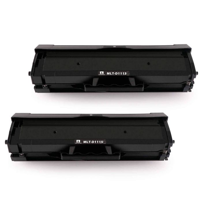 2x Mlt- D111s Toner For Samsung Sl-m2020w / Sl-m2070fw Printer 2000 Pages