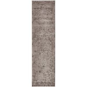 The Rug Connection Grand 111 Silver 300x80cm - Medium Runner Transitional Pet Friendly Indoor Rug