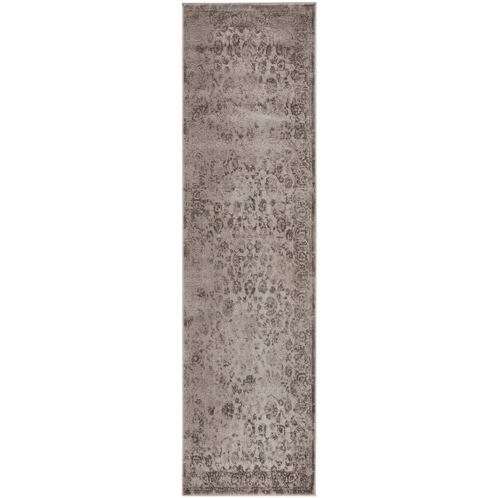 The Rug Connection Grand 111 Silver 300x80cm - Medium Runner Transitional Pet Friendly Indoor Rug