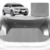 6D Diamond Car Boot Mat for Ford Focus LS, LW,LW MKII, LZ2011-2018-Hatch-Cargo Mat-Grey-Outback GT