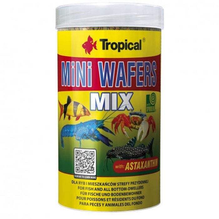 Tropical Fish Food Mini Wafers Mix 100ml