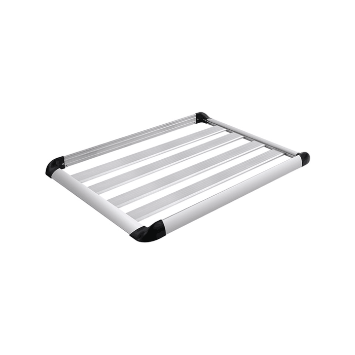 Elora Car Roof Rack Platform Luggage Carrier Vehicle Cargo Tray 140x100cm Silver