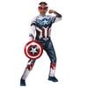 Captain America Deluxe Falcon and Winter Soldier Halloween Costume Child Official Marvel Outfit, 9-10 Years