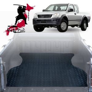 Black Samurai UTE Tub Mat Tray Liner for Holden Rodeo 2003 - 2008 (2-Door Cab and Extended Cab)