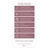 Pool Signs Australia Pool Rules Sign - Earth Red