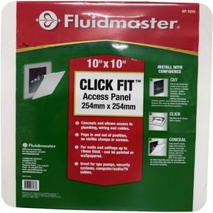 Fluidmaster 254 x 254mm White Access Panel