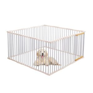 Topet Portable Pet Dog Playpen Enclosure Cage Puppy Play Pen 12 Panels