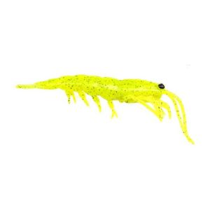 Pro Lure Clone Prawn 62mm Soft Plastic Fishing Lure Chartreuse