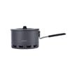 NNEOBA Ultralight Heat Exchanger Pot Camping Cookware Grey