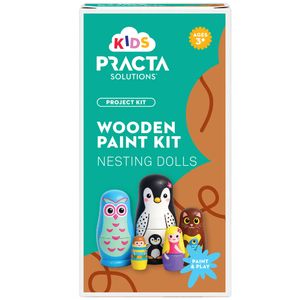 Practa Kids Nesting Dolls Kit - 5 Pack