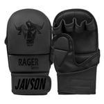 MMA Shouter Gloves Grappling Boxing Training by Javson - Black L/XL