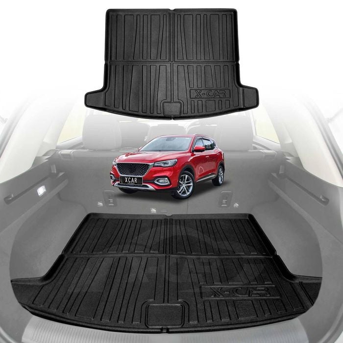 Premium Cargo Liner For Toyota Camry LE SE XLE XSE 2018-2023 - 100% Protection - Custom Fit Car Trunk Mat - All-Season Black Cargo Mat - 3D Shaped Laser Measured Trunk Liners - Foto 3