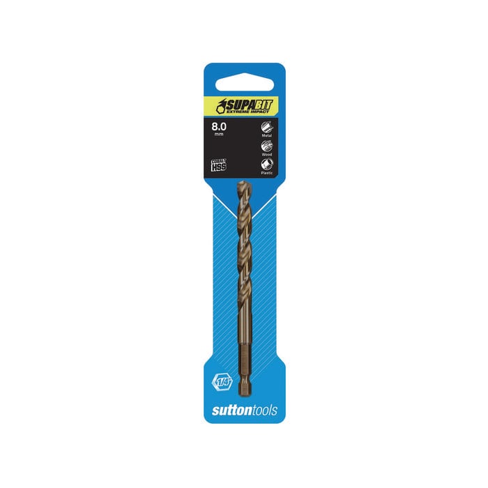 Sutton Tools 8mm Supabit Impact Drill Bit