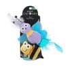 Paws & Claws Assorted Plush Cat Toy - 2 Pack