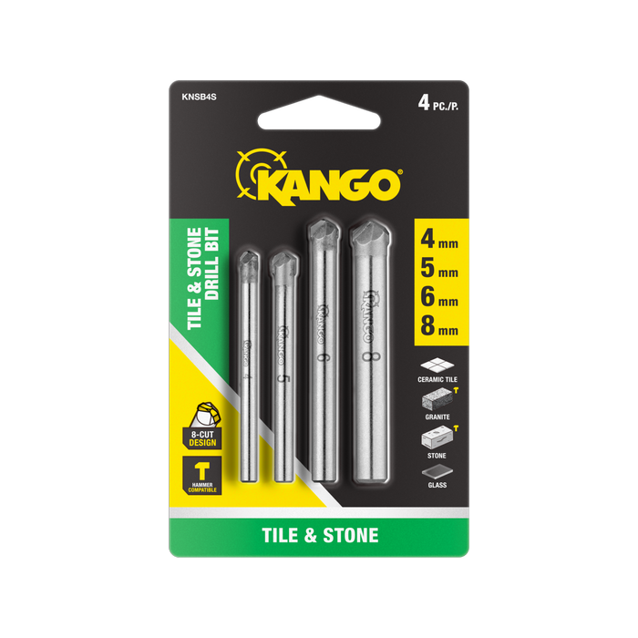 Kango 4 Piece Natural Stone And Tile Set