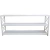 LVD Nantucket Console Table/Bookshelf Furniture 180x80cm - White