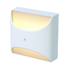 Practa Matte White Rechargeable Dusk to Dawn Step Light