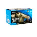 Lytworx 400 LED White Icicle Connectable Lights