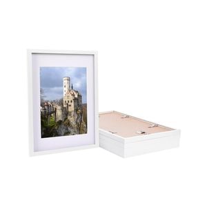 Nicola Spring Photo Frames with White A4 Mount - A3 (12" x 17") - Pack of 5
