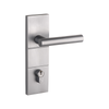 Lane Brushed Satin Chrome Buckingham Single Cylinder Entrance Lockset