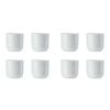 8pc Mikasa Chalk Kitchen Tableware Porcelain Egg Cups Holder Set 5cm