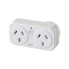 Click Left Hand Double Adaptor With Surge