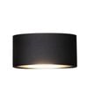 CLA Lighting Tama LED Exterior Surface Mounted Curved Up/Down Wall Light IP54 Black
