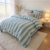 Standard Pillowcase - Premium Double Brushed Microfibre (Sage Strix)