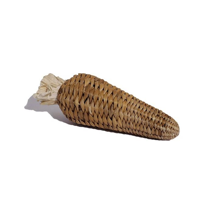 Rosewood Banana Leaf Chew/Gnaw Carrot Stuffer Hmasters/Gerbils Pet Toy Natural