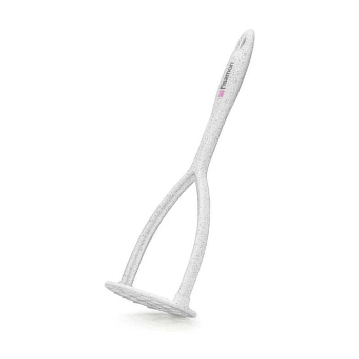 Fissman Silicone Potato Masher 29cm - MAURIS Series - White