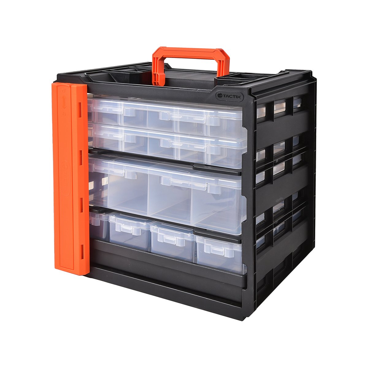 Tactix Clear Organiser Rack Set - Bunnings Australia