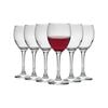 LAV Venue Red Wine Glasses - 340ml - Clear - Pack of 6