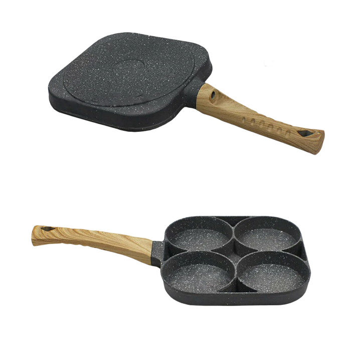 Splendid Living 4 Cup Frying Pan Egg Pancake Burger Non-Stick