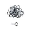 Everhang 4mm Zinc Plated Screw Eye Hook - 25 Pack