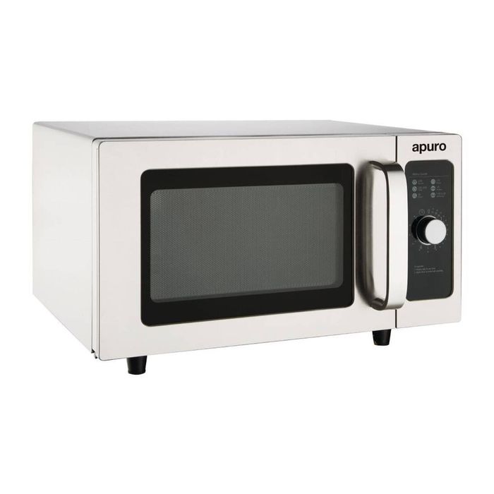 Apuro Microwave Light Duty Manual Commercial 1000w 25ltr