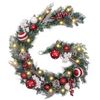 Catzon 6Ft Christmas Garland with Lights for Decor