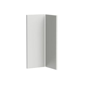Kaboodle Sesame Salt Modern Corner Wall Cabinet Doors - 2 Pack
