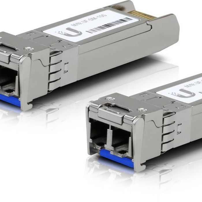 UBIQUITI UFiber SFP+ Single-Mode Fiber Module, 10 Gbps, 10km Distance, 2-pack