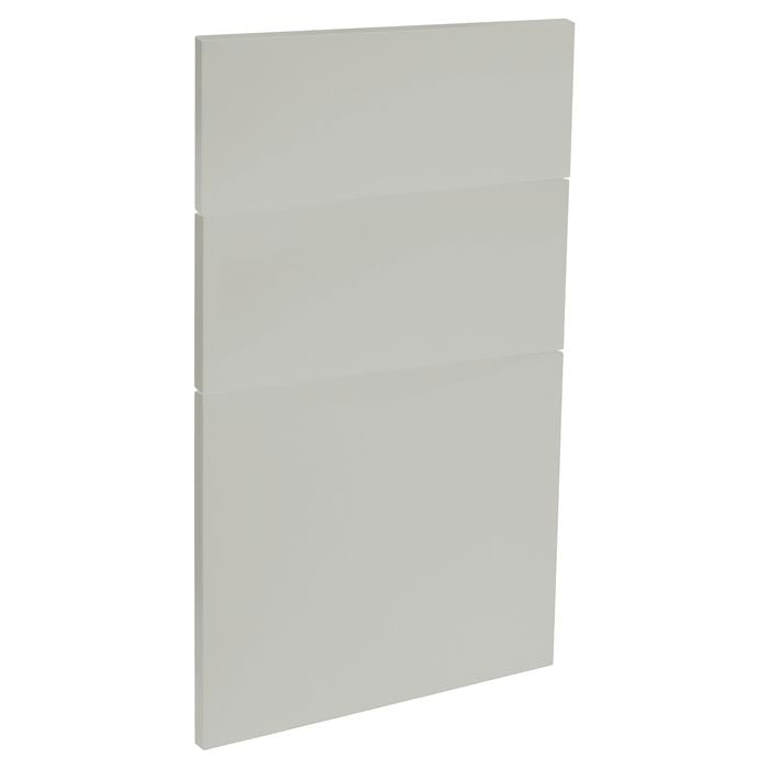 Kaboodle 450mm White Pepper Modern 3 Drawer Panels