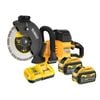 DeWALT 54V 9.0Ah 230mm XR FLEXVOLT Brushless Concrete Cut Off Saw Kit