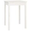 vidaXL Dining Table Hall Table Telephone Stand Living Room White