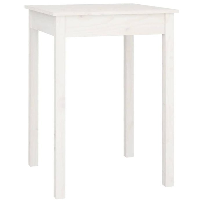 vidaXL Dining Table Hall Table Telephone Stand Living Room White