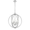 Telbix Kendall Modern Pendant Hanging Lamp Light Metal Chrome Gloss