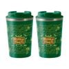 2PK Lord of the Rings Middle Earth Insulated Metal Travel Drinking Mug 350mL