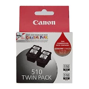 Canon Pg510 Blk Ink Twin Pack