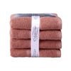 4PK Ultimate Alanya Bathroom Hand Towel 550Gsm Clay