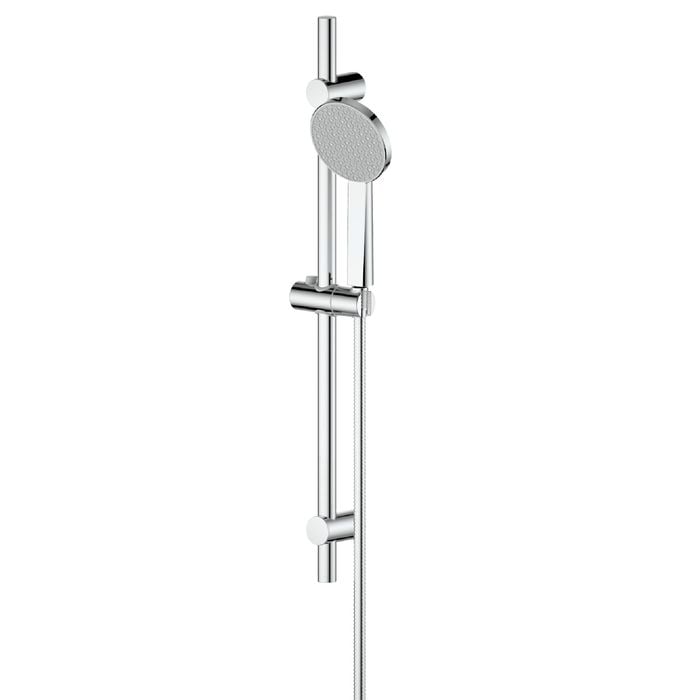 Greens Chrome Penny Rail Shower With Rainboost® Technology