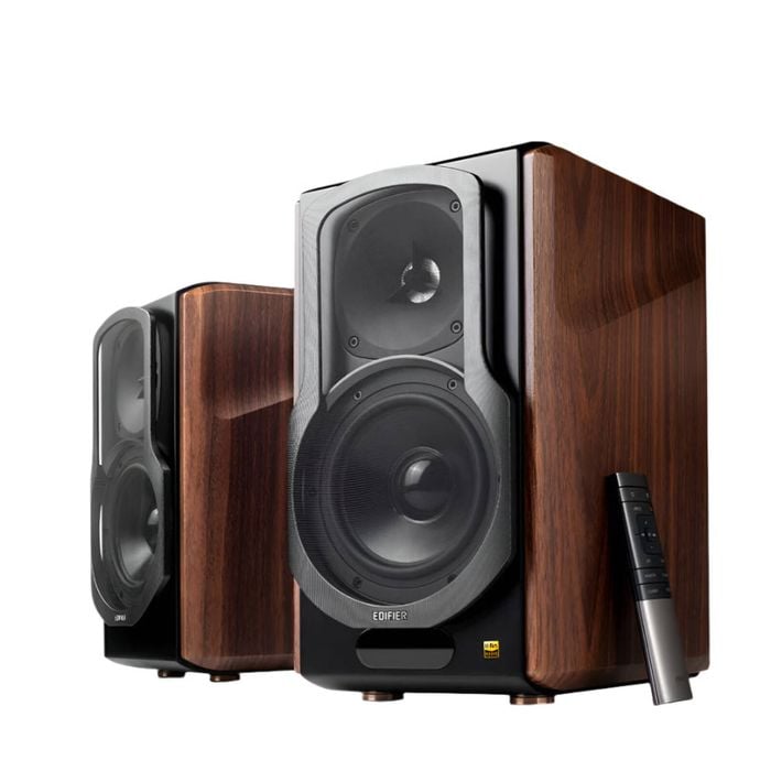 Edifier 130W Bluetooth Studio Speakers Active Bookshelf Brown S2000mkiii
